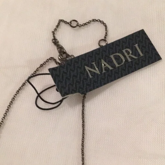 NADRI Heart Beat Multi color stones necklace (N) - Picture 5 of 5